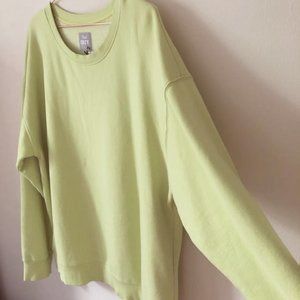 TNA ARITZIA Cozy Perfect Fleece Crewneck Sweatshirt